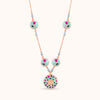 SHINING’s Meenakari Celestia Necklace | 925 Sterling Silver
