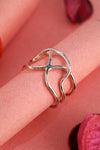 SHINING’s Infinity Grid Silver Ring – 925 Silver
