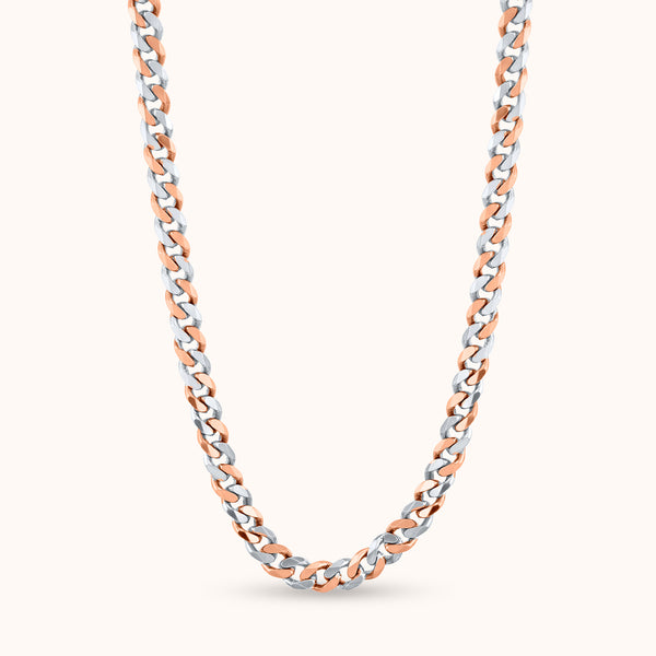 SHINING’s Men's Italian Curb Chain