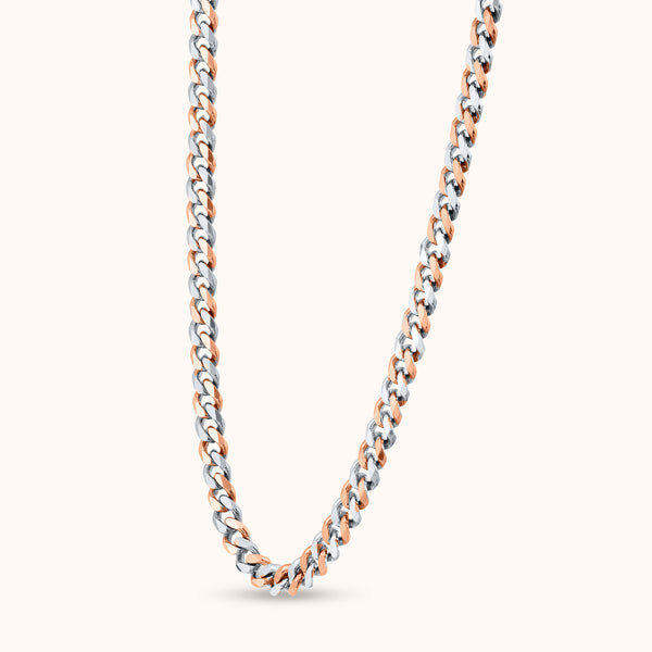 SHINING’s Men's Italian Curb Chain