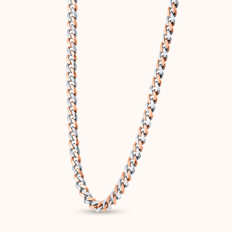 SHINING’s Men's Italian Curb Chain