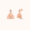 SHINING’s 925 Silver Necklace | Rosegold Plating | Calestia Collection