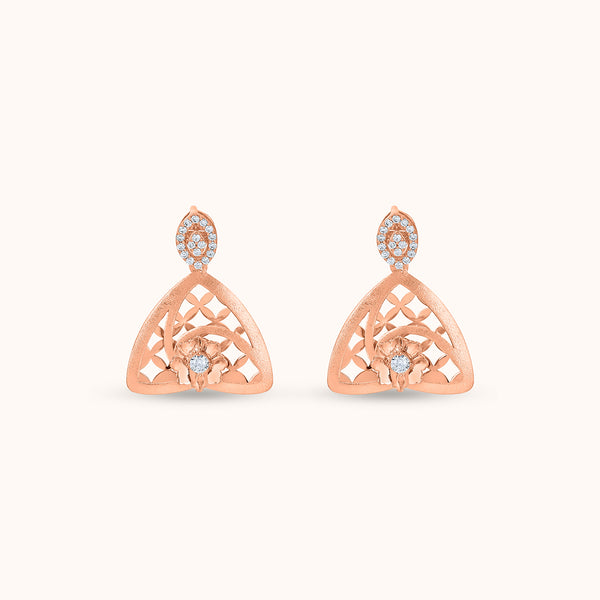 SHINING’s 925 Silver Necklace | Rosegold Plating | Calestia Collection