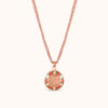 SHINING’s Celestia Pandent Set | 925 Sterling Silver | 18K Rosegold Plating