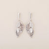 Sterling Silver Earrings Dancing in the Breeze - Shining Silver.in