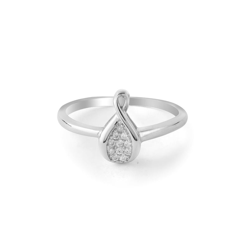 Stylish Silver Infinity Rings - Shining Silver.in