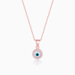 Rosegold Evil EyePandent - ShiningSilver.in