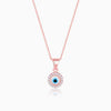 Rosegold Evil EyePandent - ShiningSilver.in